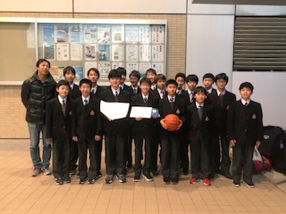 中学バスケットボール部