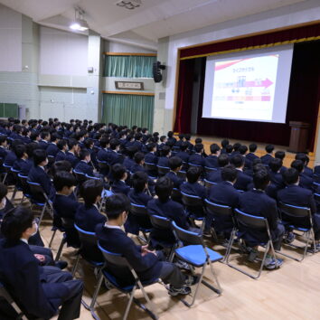 性教育講演会（中一）