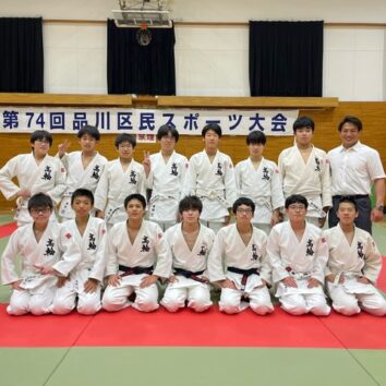 品川区民大会（柔道部）