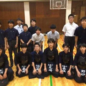 第一ブロック大会（中学剣道部）