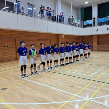 中学夏季大会（中学バレーボール部）