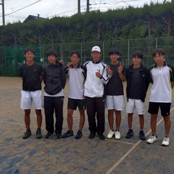 新人戦団体戦（硬式テニス部）