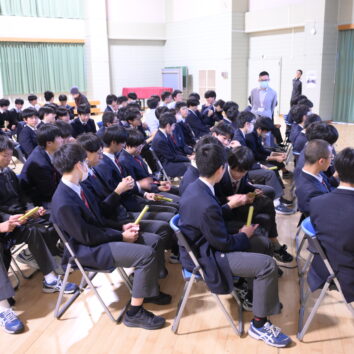 性教育講演会（中三）